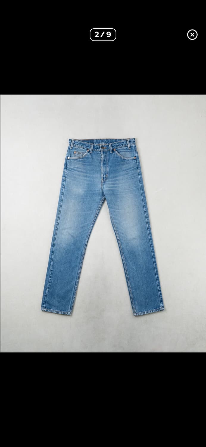 (33-31)505 빈티지 리바이스 데님 팬츠 상품이미지2