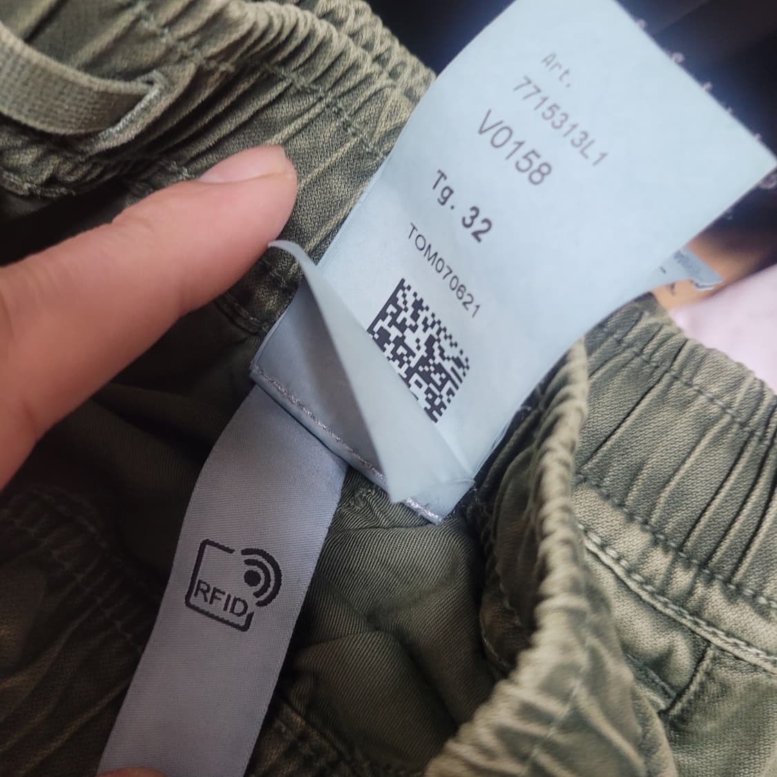 스톤아일랜드 카고 조거 32 V0158 상품이미지8