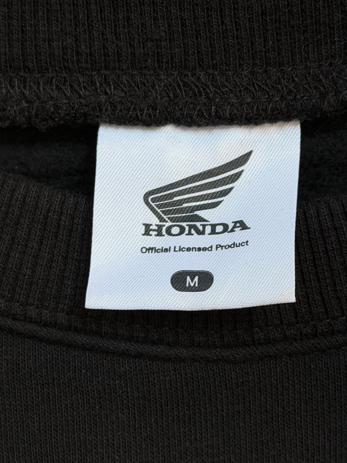 Honda x GU 블랙 후드 긴팔티 M 상품이미지2