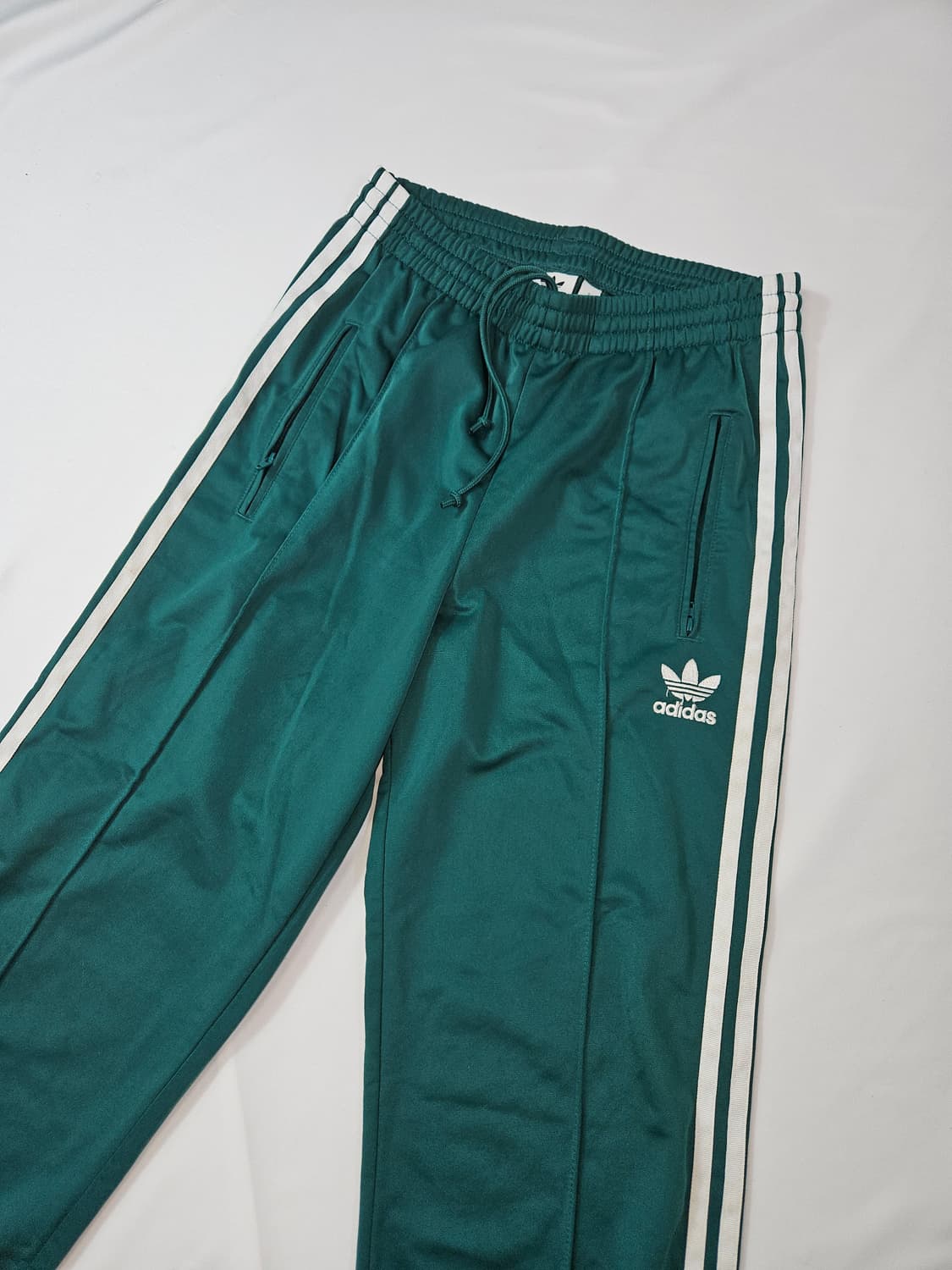 아디다스 신형 파이어버드 와이드팬츠 딥그린 바지 우먼스 S 상품이미지1