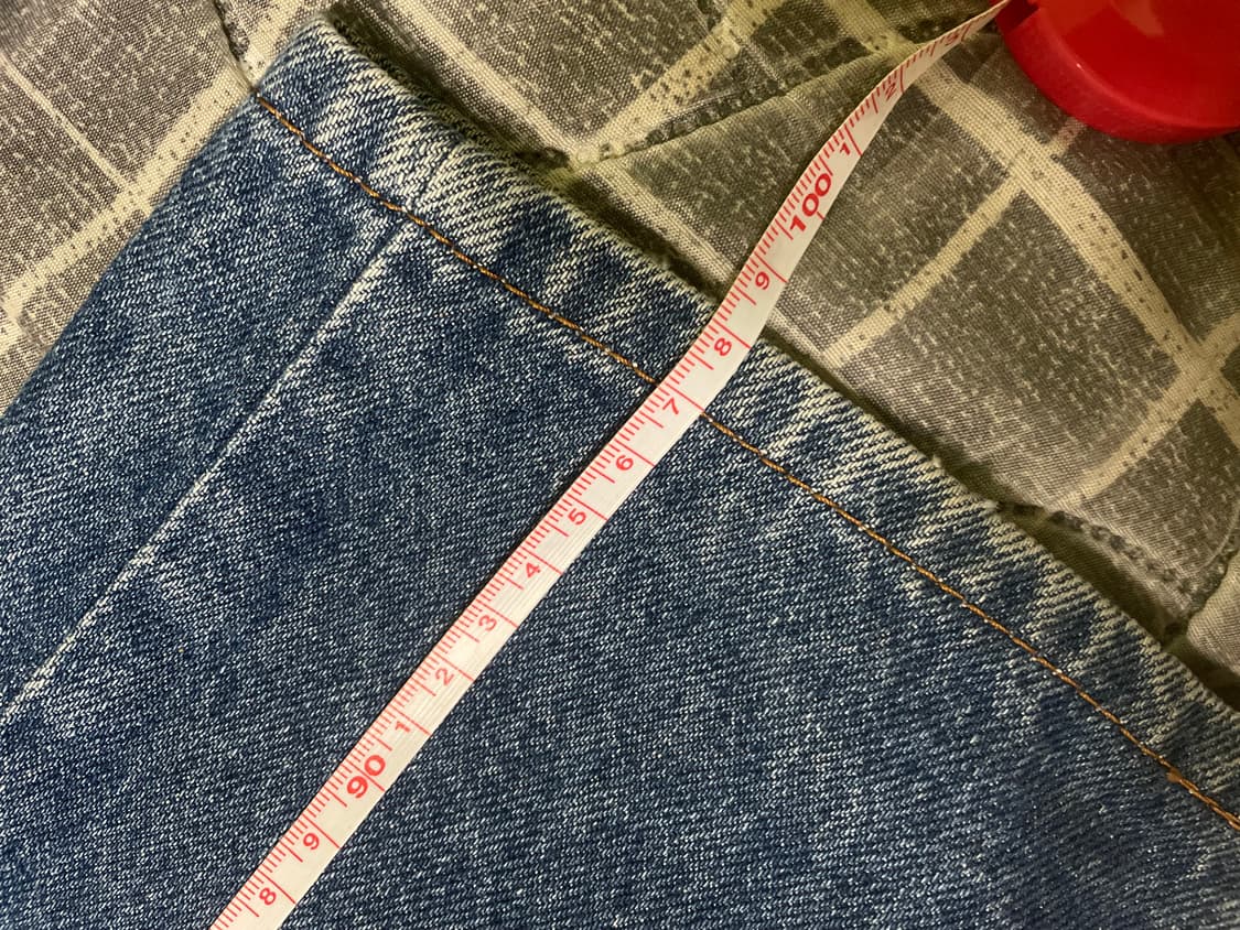80s USA 리바이스 505 데님 팬츠(페이딩 예술) 29추천 상품이미지9