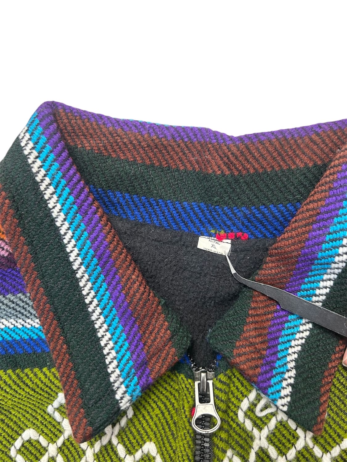 메이드인 네팔 자수 자켓 상품이미지9