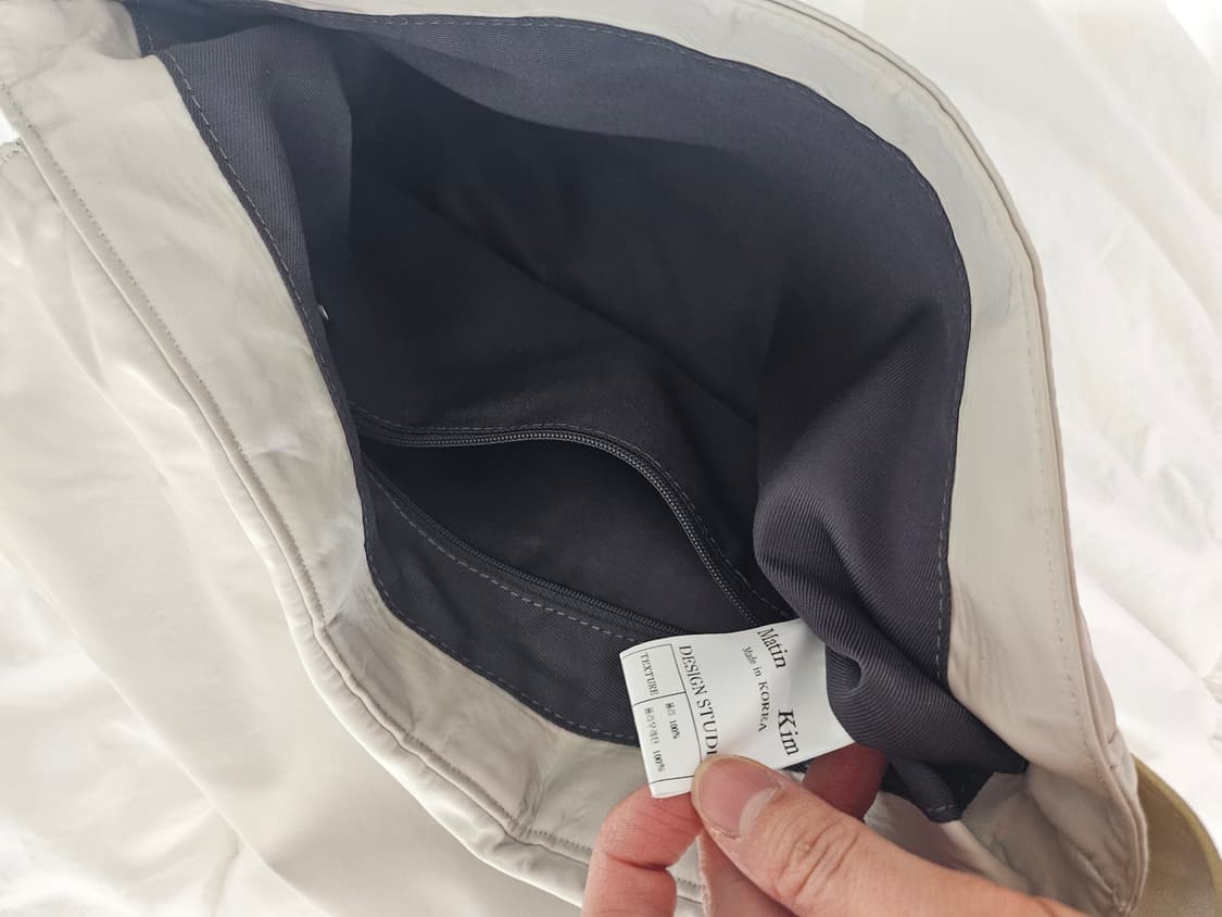 마뗑킴 Matin kim 버클 숄더백 아이보리 (태연 착용) 상품이미지6