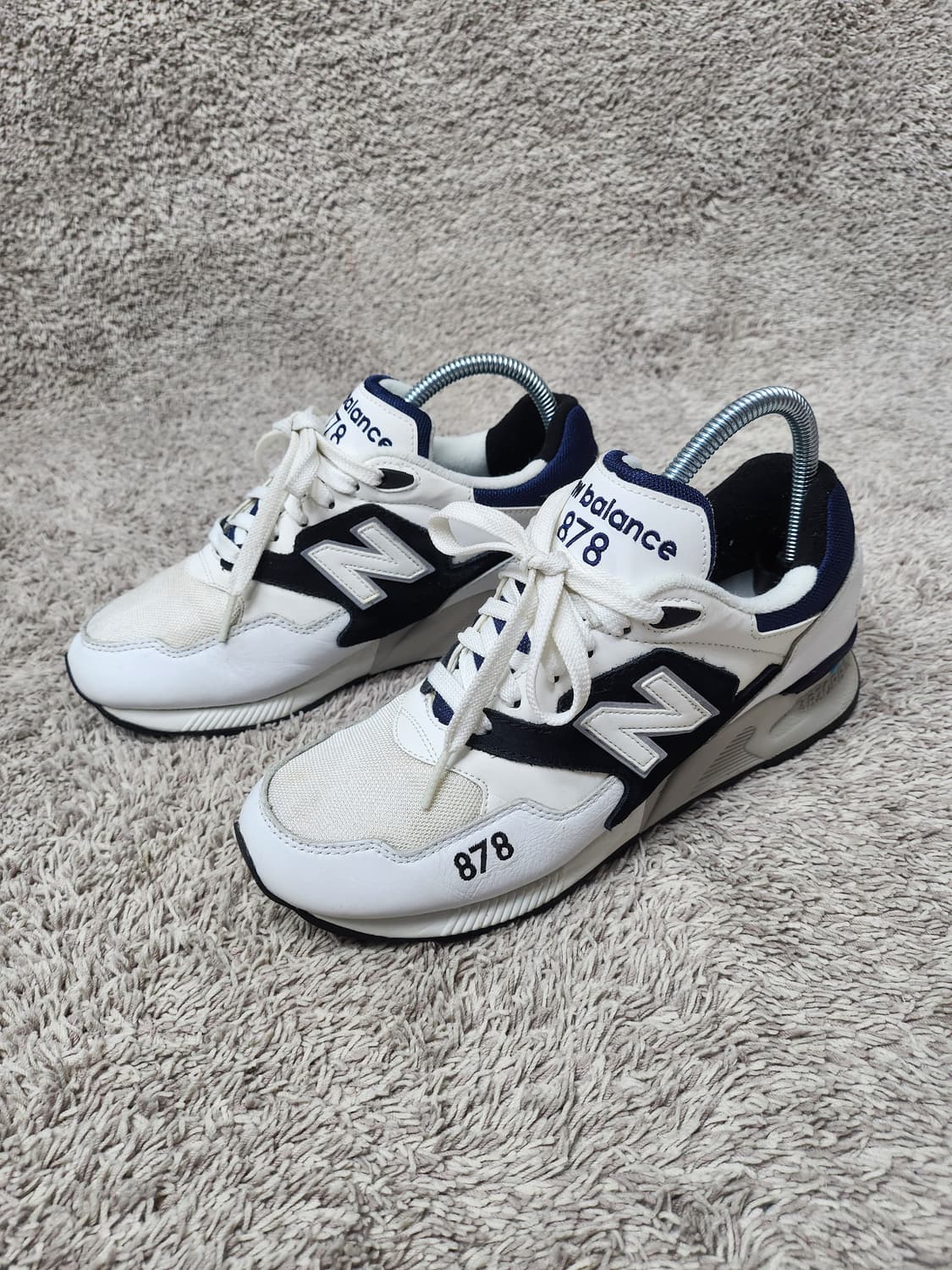 뉴발란스 878 오리지널 화이트네이비 250 상품이미지5