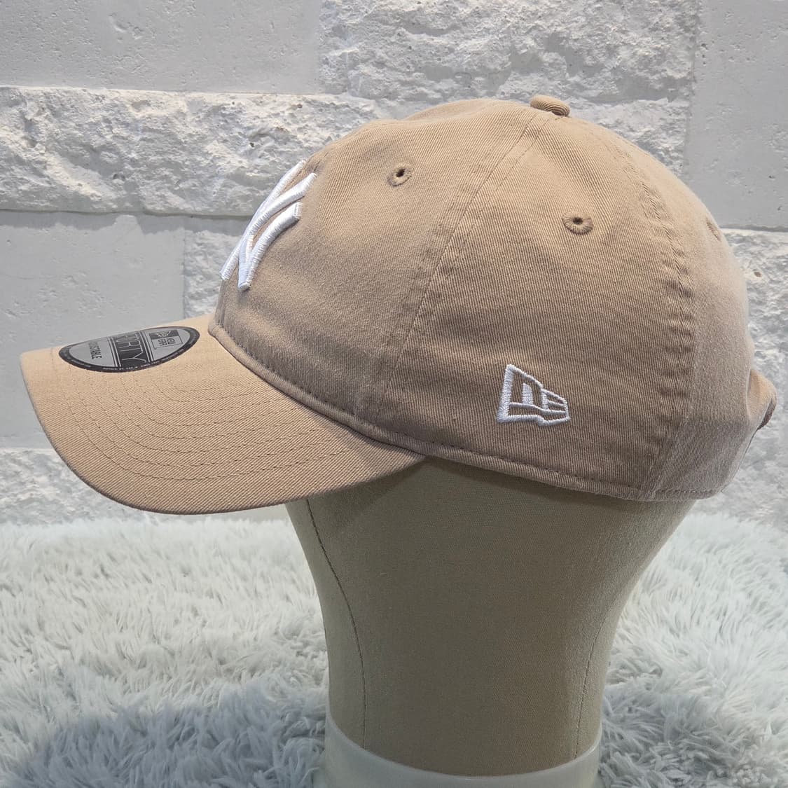 M1-7:뉴에라 9FORTY뉴욕 양키스 베이지 볼캡(FREE 55-59) 상품이미지4