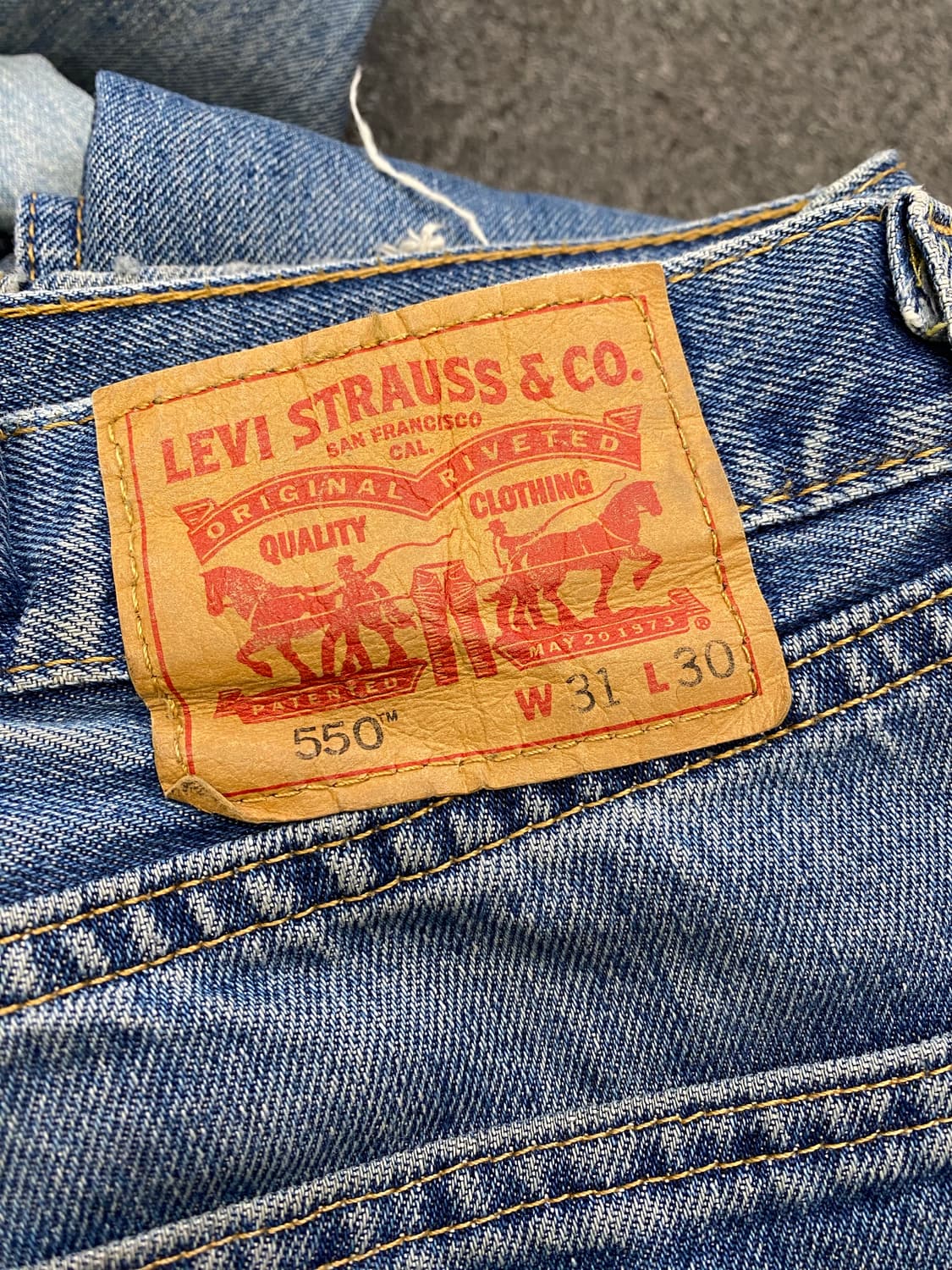 Levis 리바이스 550 데님팬츠 상품이미지8