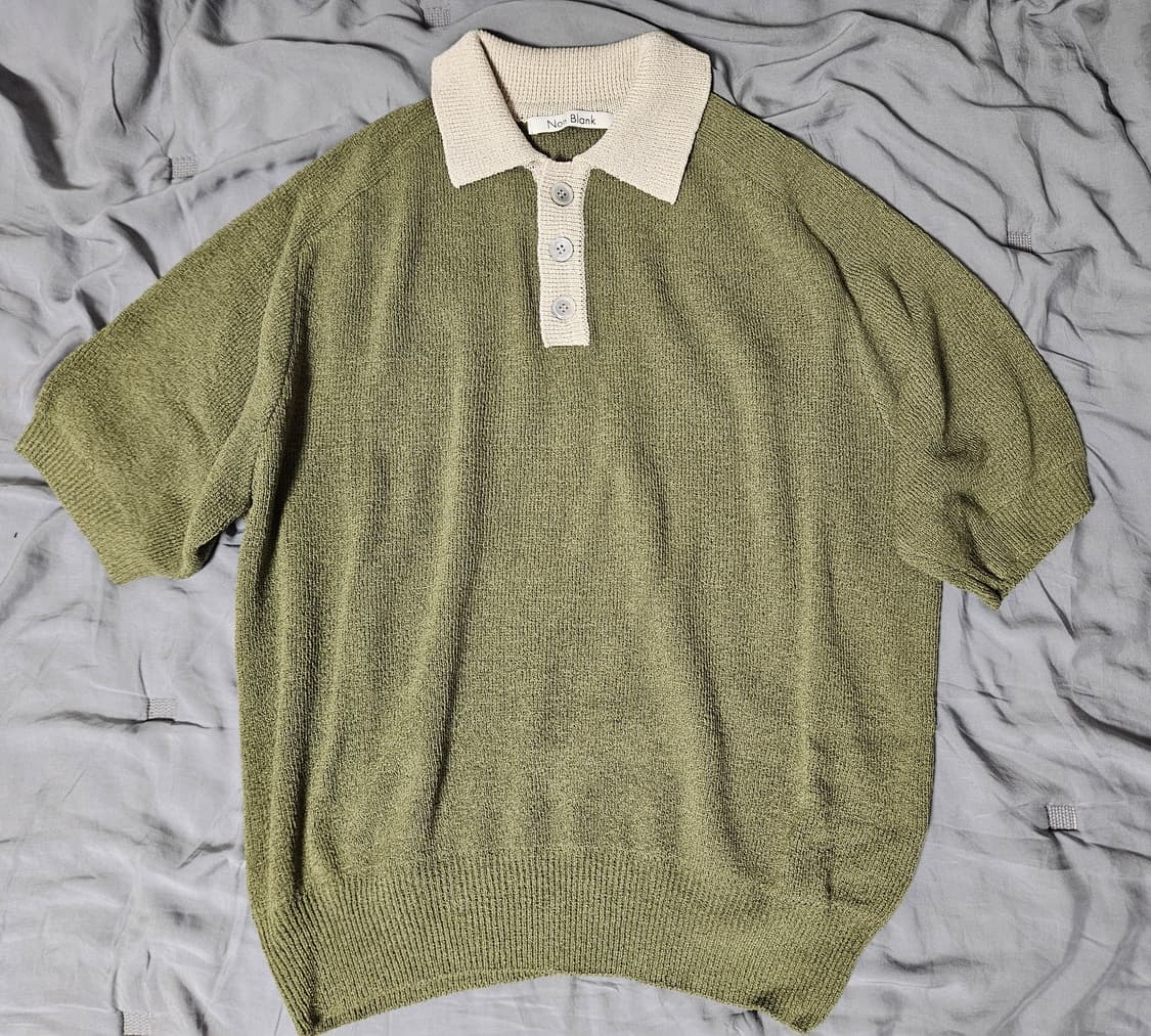 넌블랭크 반팔 니트 M 상품이미지2