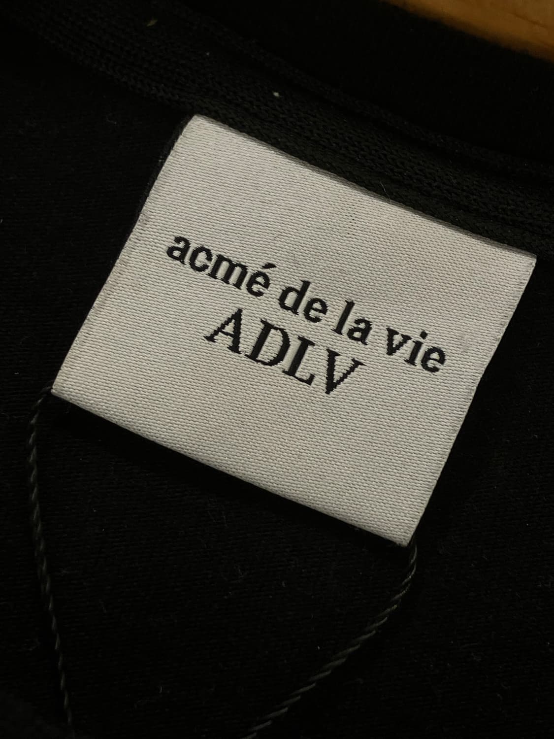 아크메드라비 빅프린팅 반팔 티셔츠 블랙 #csz3194 상품이미지3