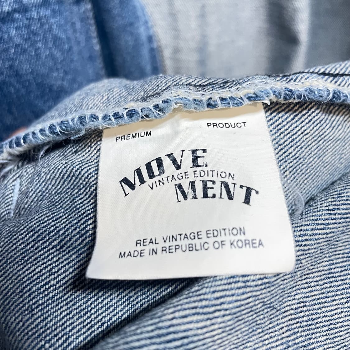 MOVEMENT 집업 데님 자켓 상품이미지5