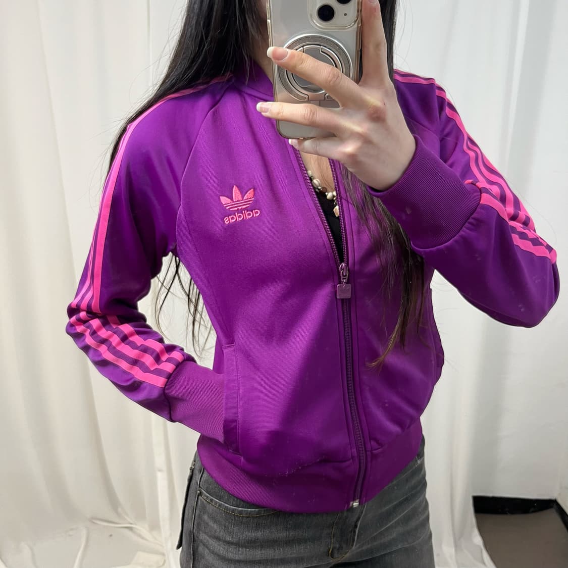 Adidas Superstar Purple Pink Jersey 상품이미지3