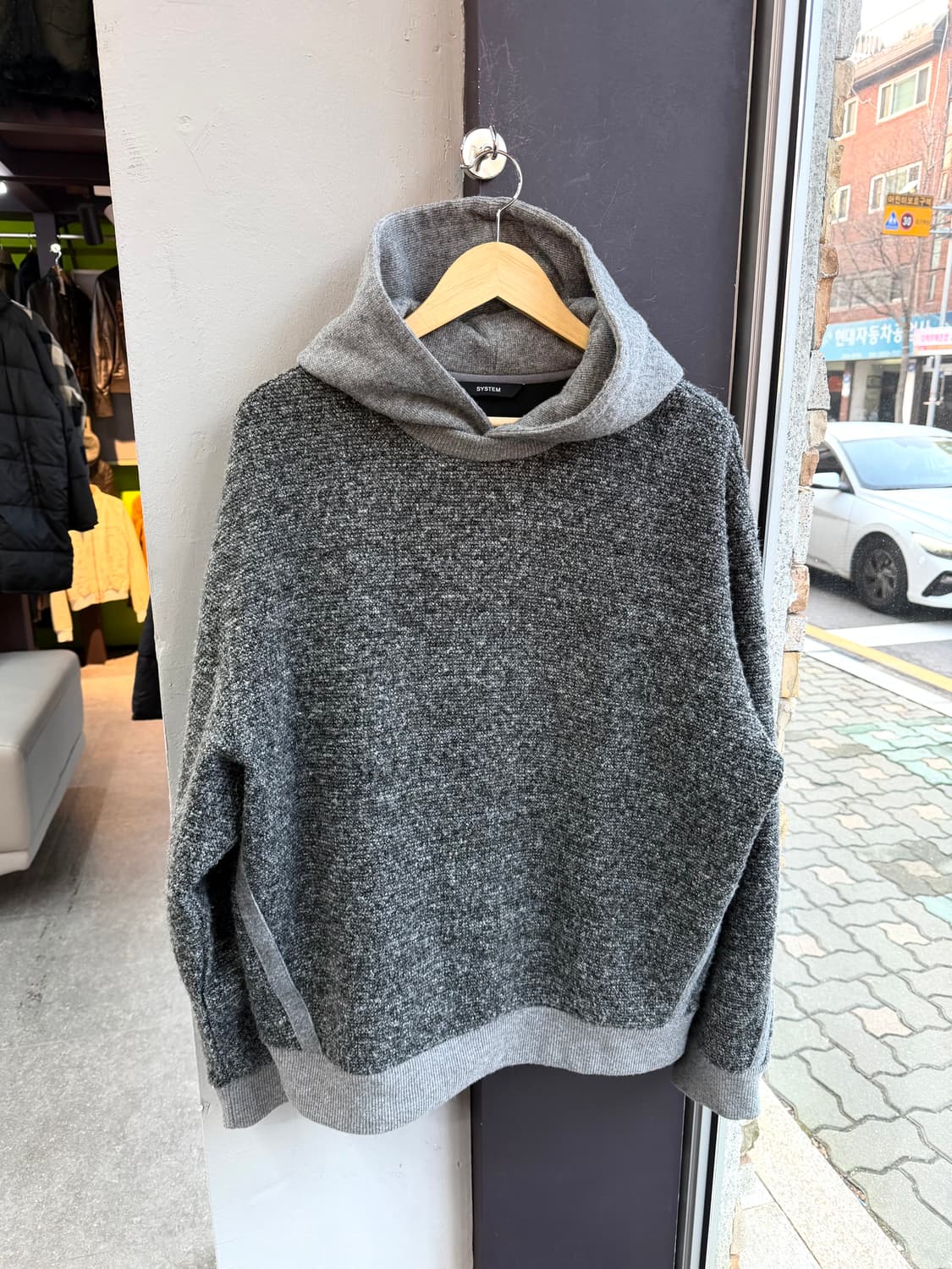 .105/ 시스템옴므 24-25FW 후디 니트 맨투맨 상품이미지2