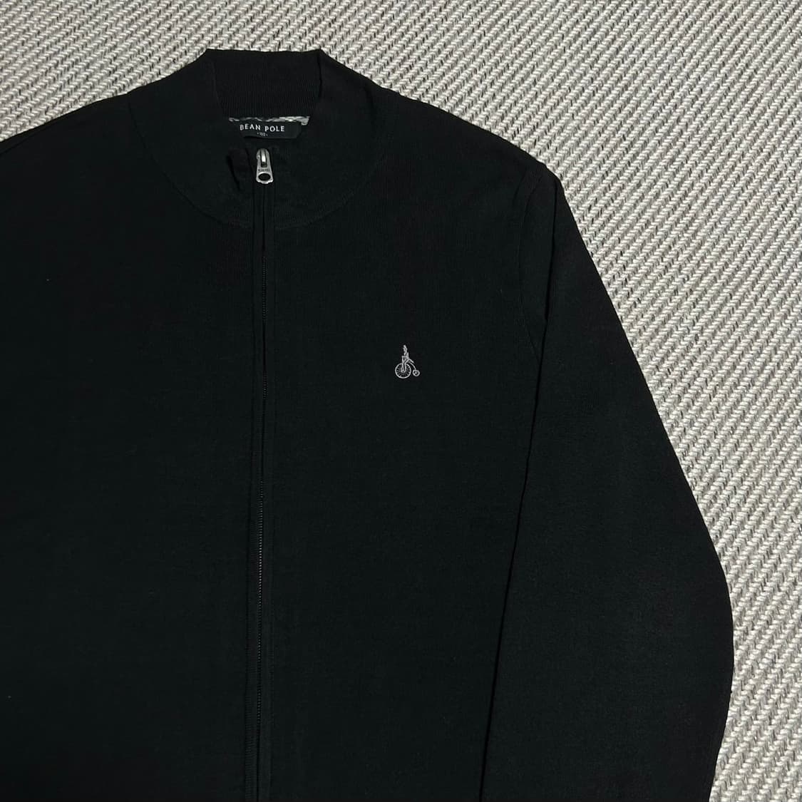 [M] Beanpole 빈폴 블랙 니트집업 상품이미지2