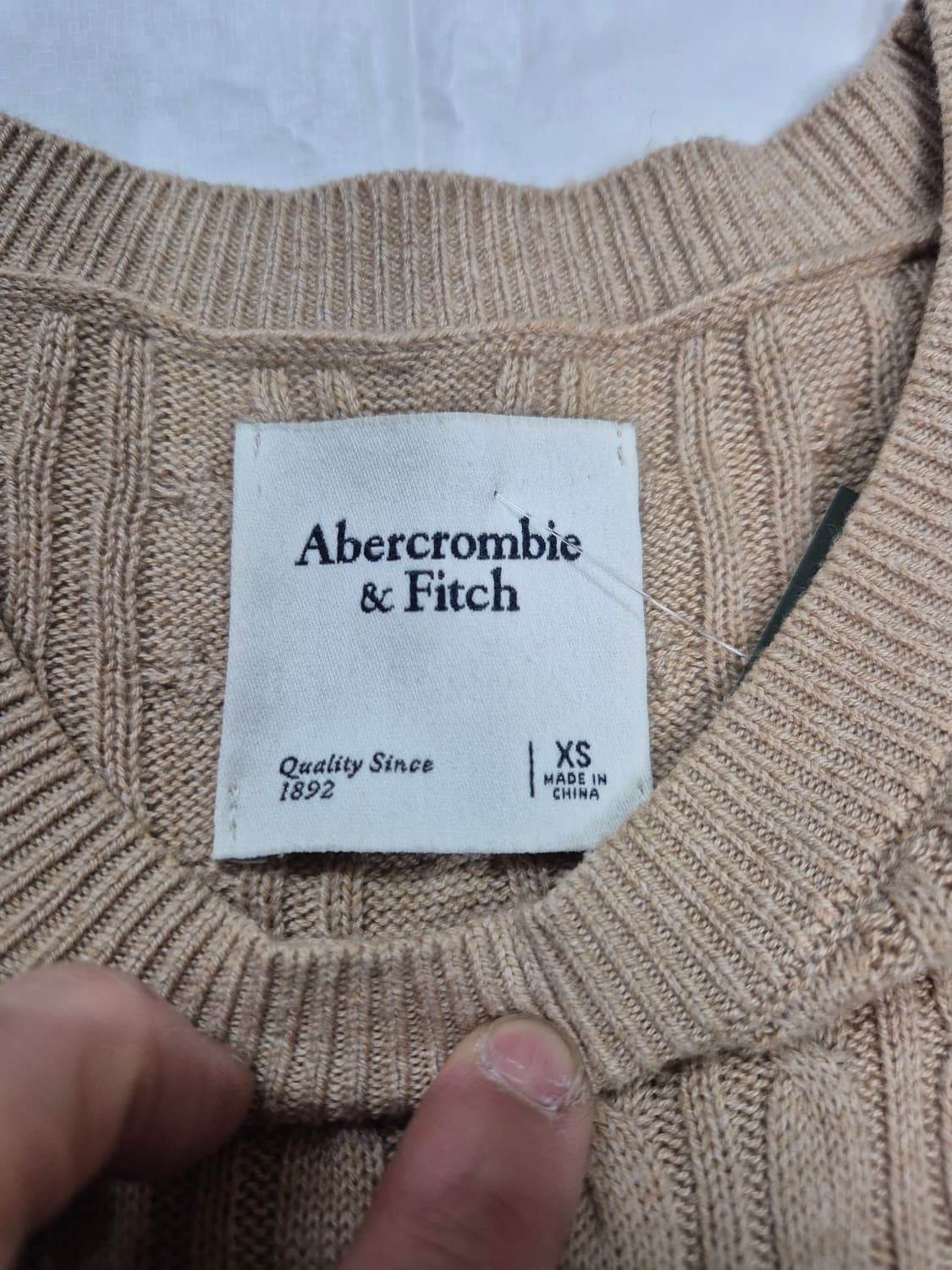 아베크롬비 꽈배기니트  상품이미지3