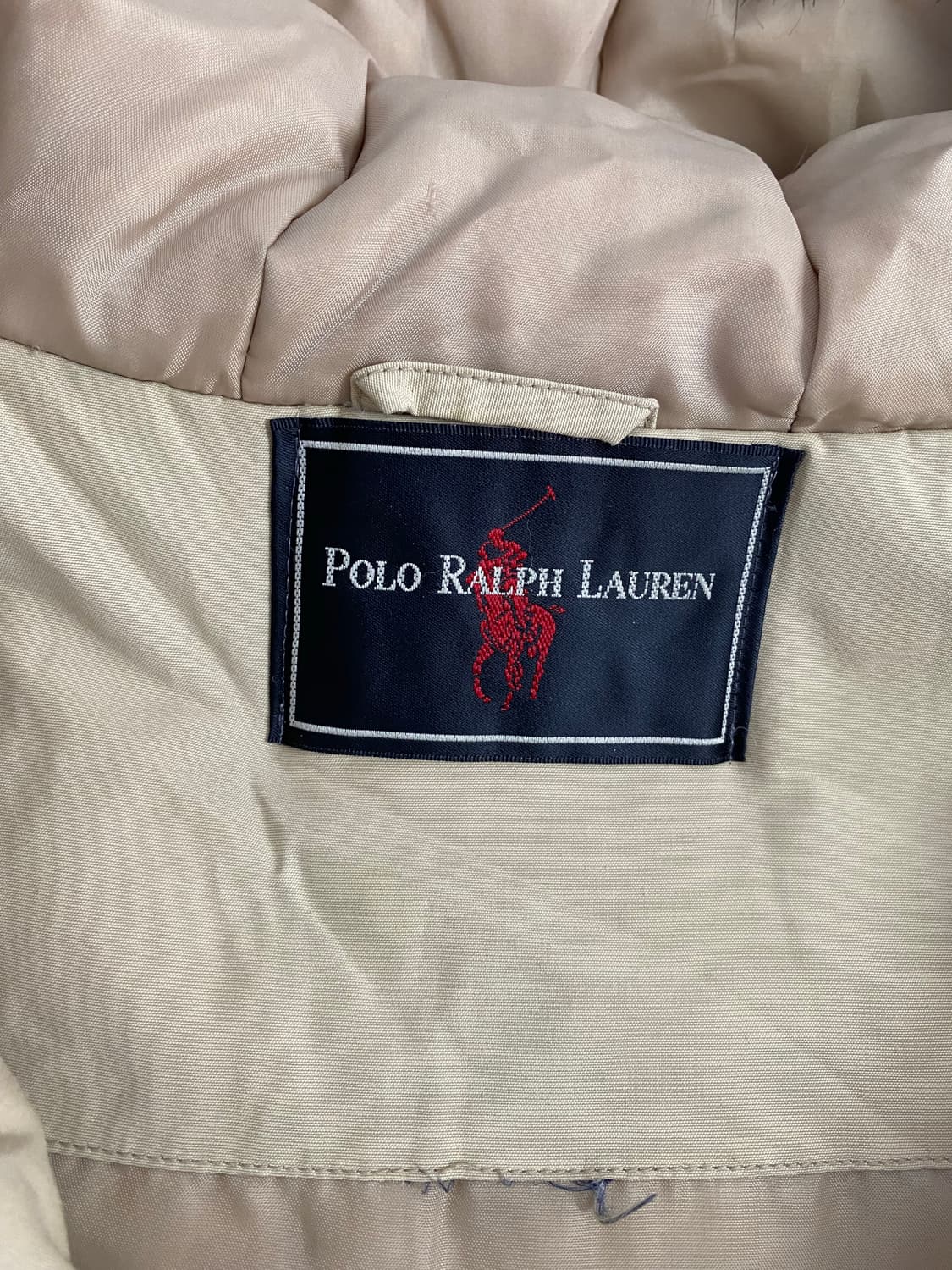 폴로 랄프로렌 스포츠 베이지 다운 패딩 푸퍼 자켓 상품이미지4