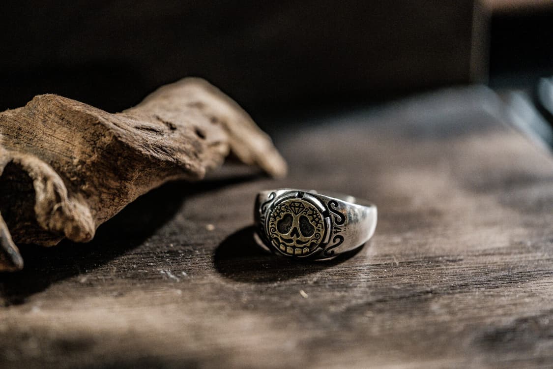 19-20호) 로우하이드 슈가스컬링 실버925 은반지 상품이미지6