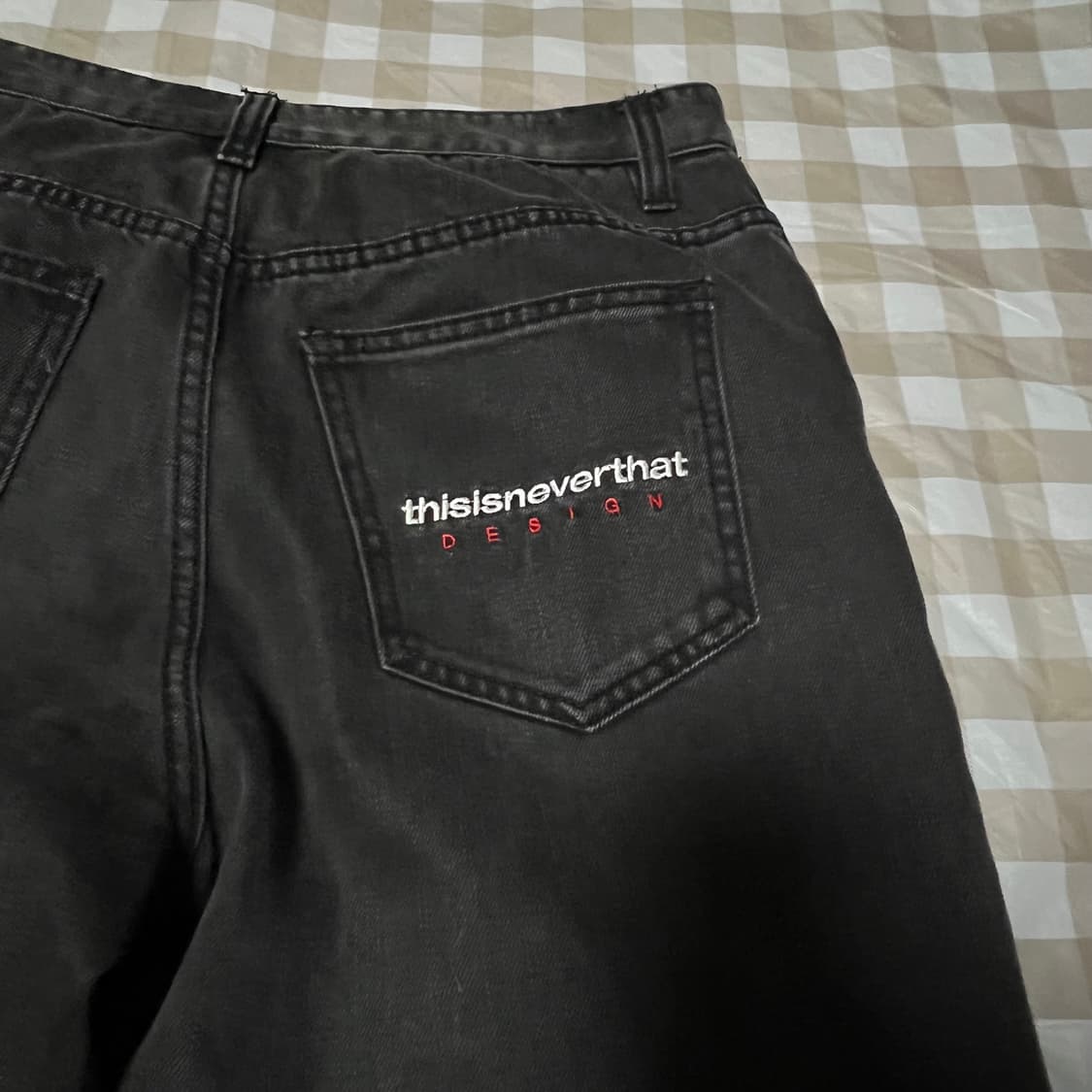 디스이즈네버댓 흑청바지 M 데님 팬츠 디네댓 상품이미지6