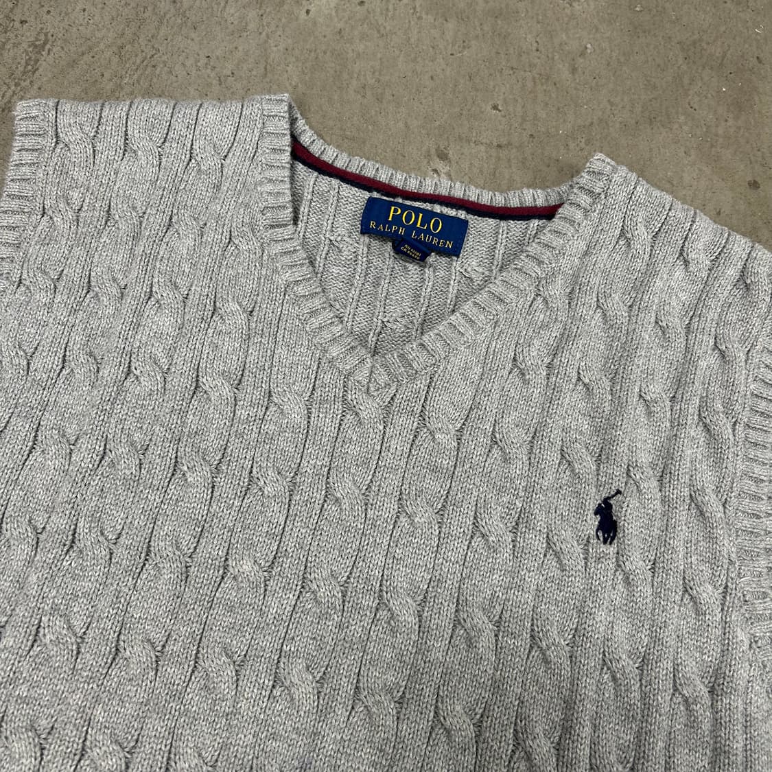 폴로 니트조끼[1354] 상품이미지4