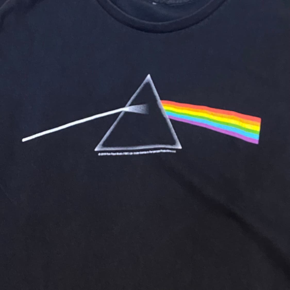 미국 빈티지 핑크폴라로이드 반팔티 락티셔츠 상품이미지3