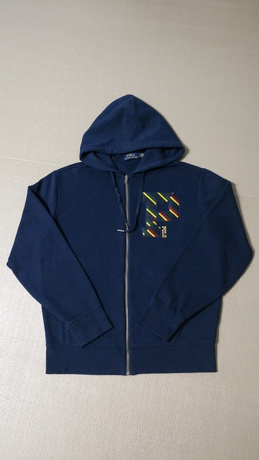 폴로 랄프로렌 레터맨 후드집업 네이비 M 상품이미지1