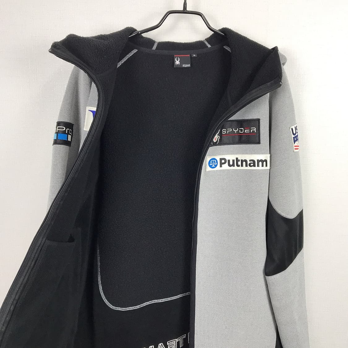 스파이더 레플리카 플리스 집업 자켓 남성XL 상품이미지6