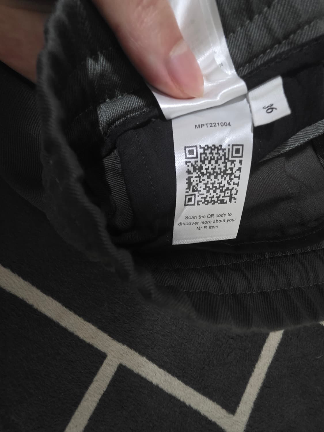 MrP. 밴딩 코튼팬츠 상품이미지9