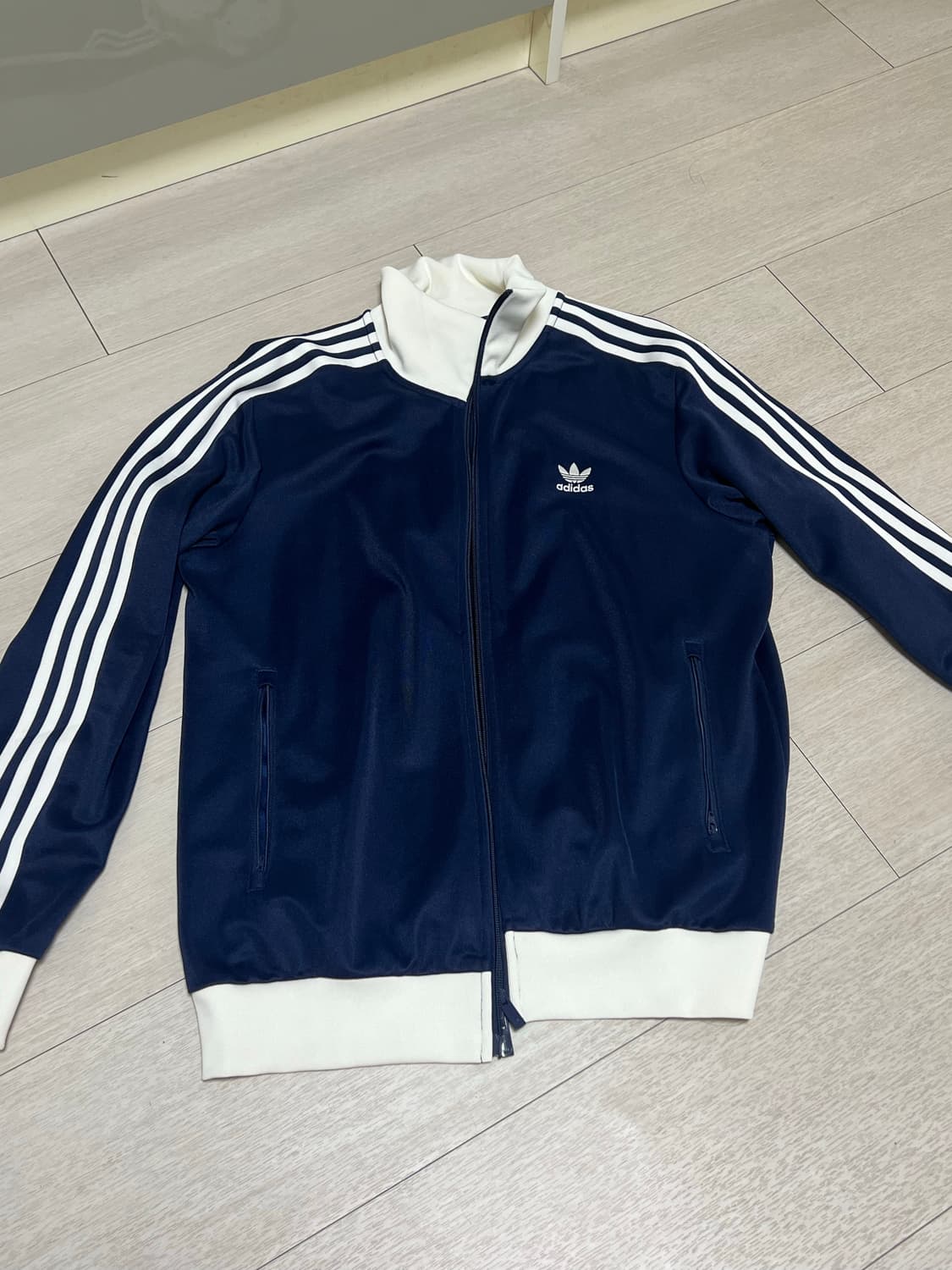 아디다스 져지 베켄바우어 네이비 흰색 XL 상품이미지1