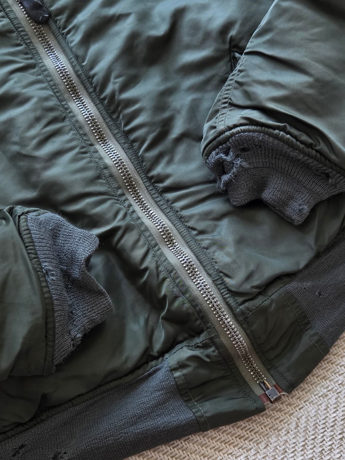 1973 OG MA-1 플라이트 자켓 E타입 L 상품이미지7