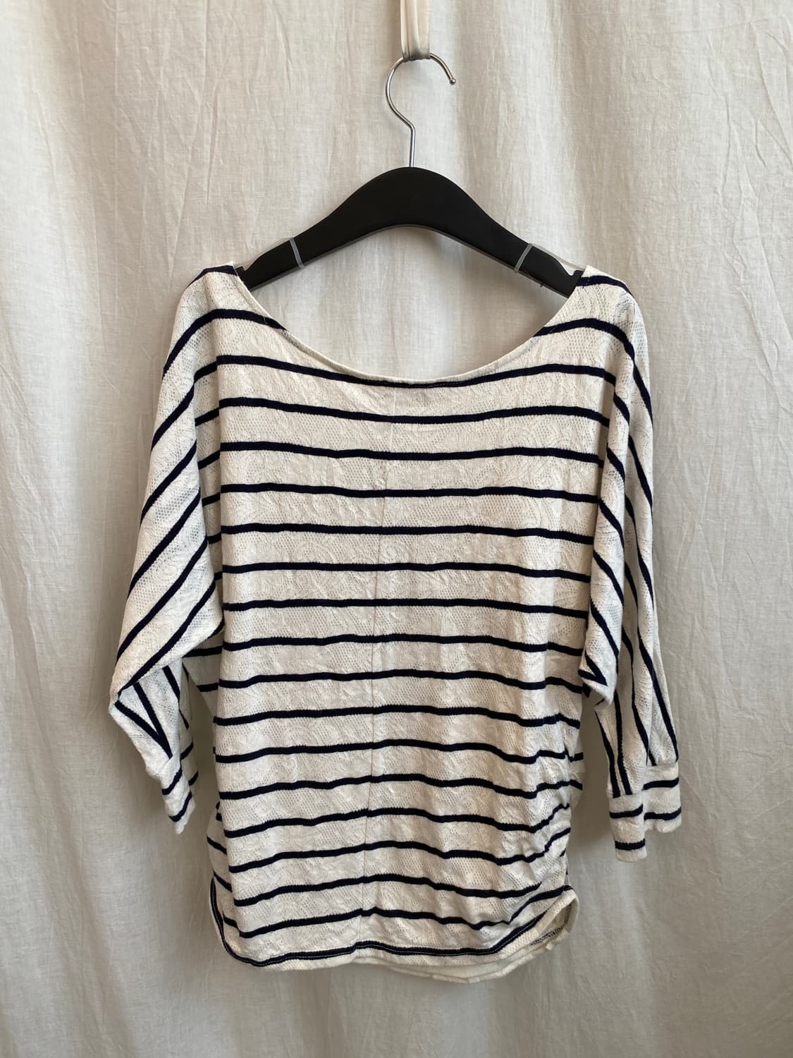 PROPORTION 레이스 스트라이프 탑(M) 상품이미지3