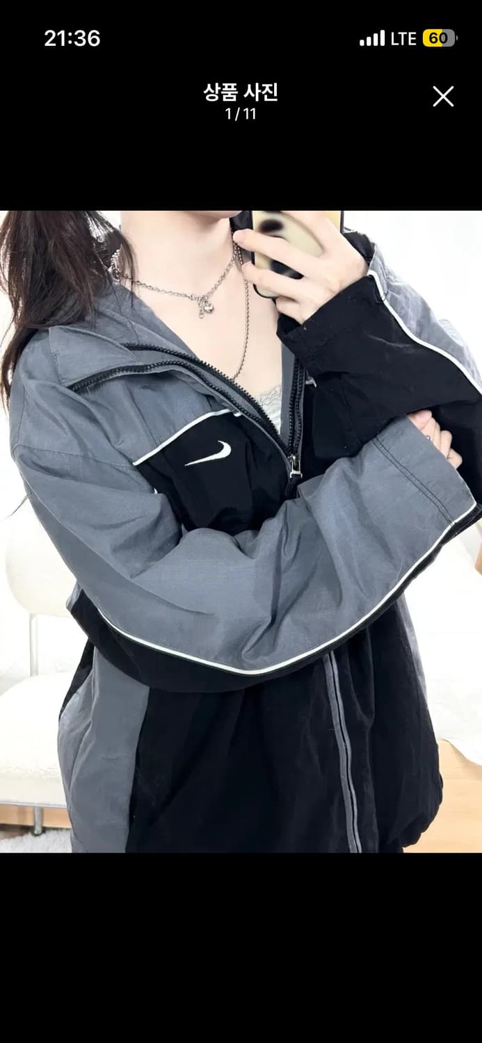 나이키 acg 올드스쿨 배색 바람막이 상품이미지1