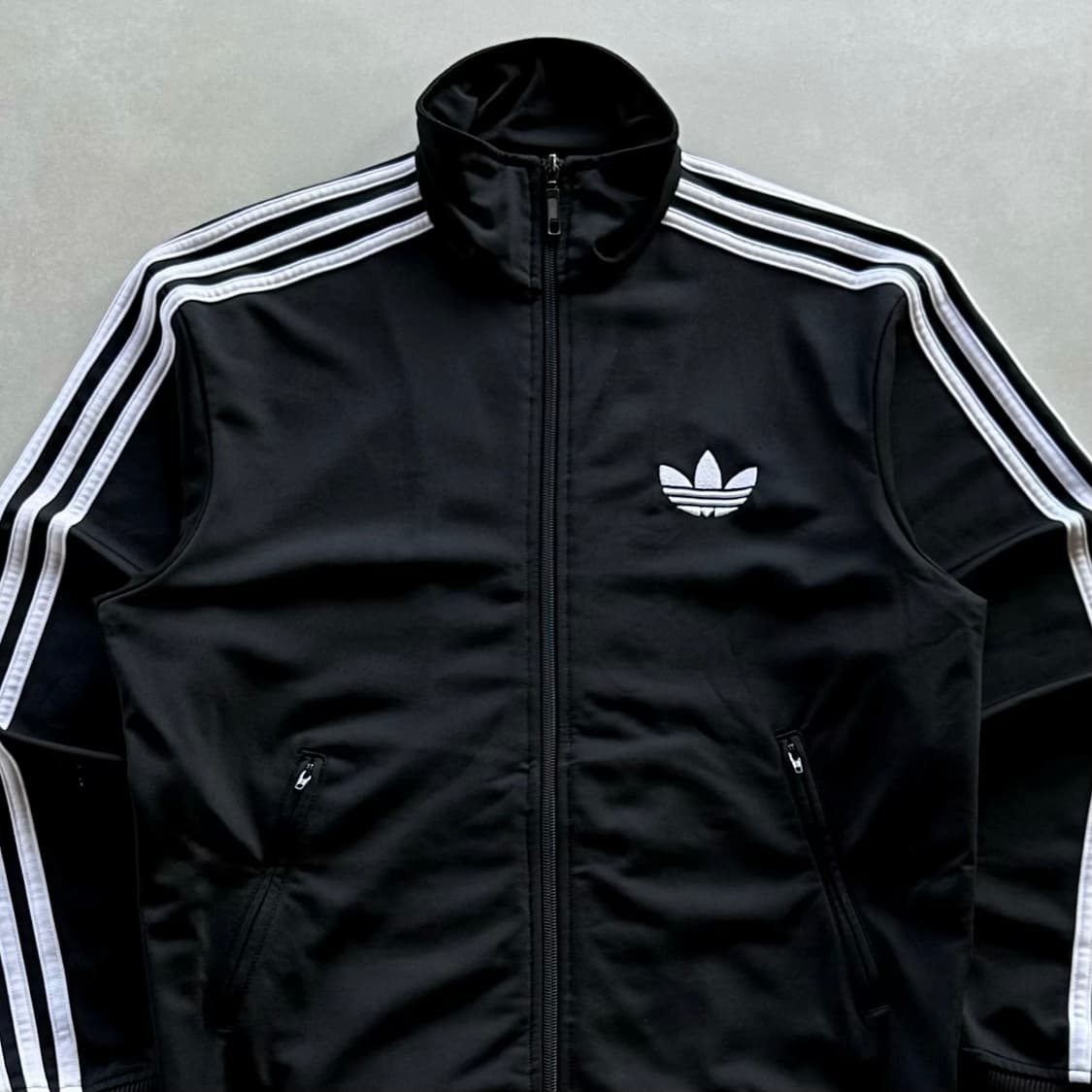 [S-M]아디다스 구형 파이어버드 블랙 트랙탑 져지 상품이미지2
