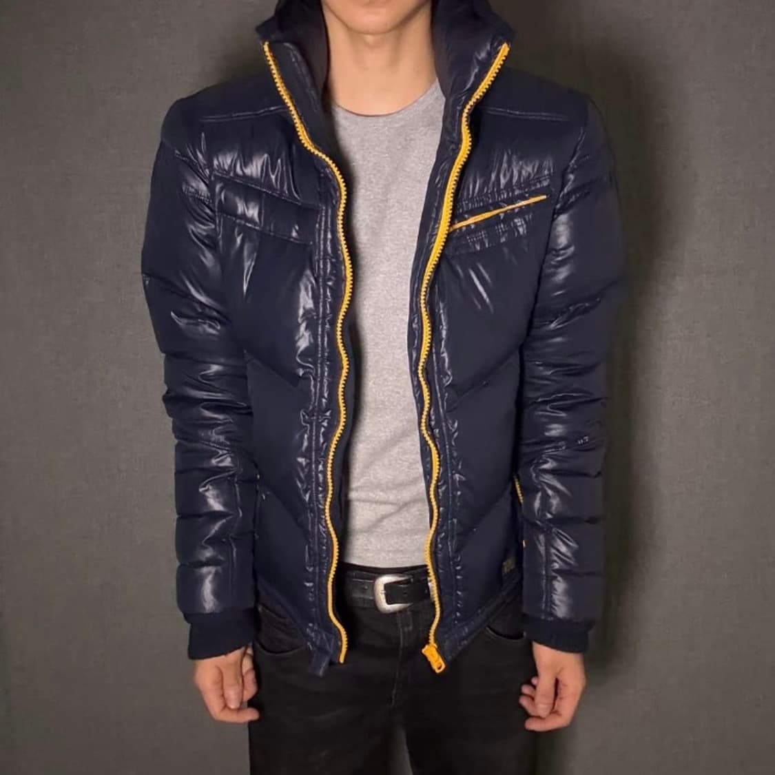 디젤 y2k 글로시 다운 푸퍼 패딩 상품이미지5
