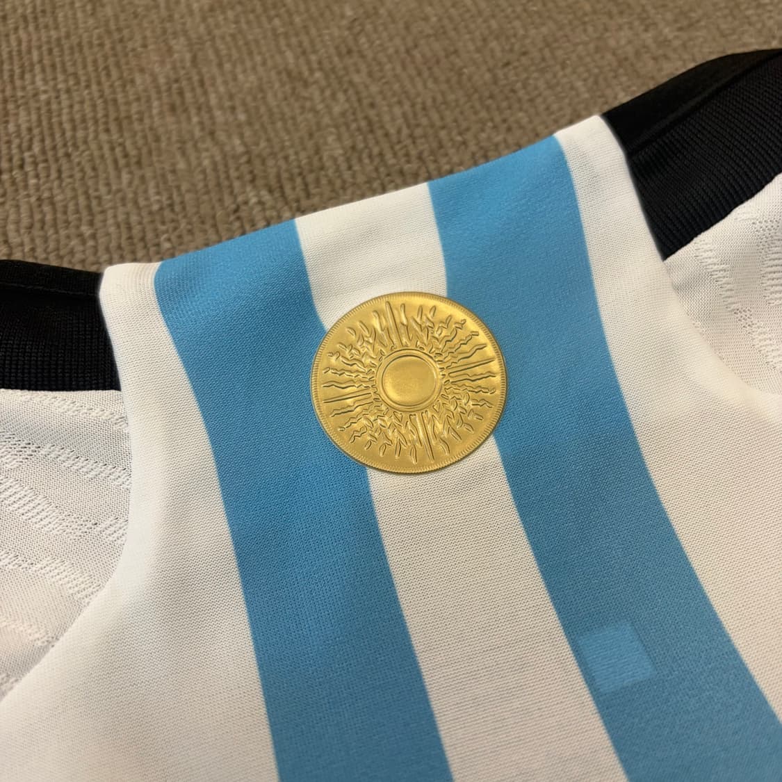 22-24 아르헨티나 오피셜 메시 월드컵 결승 유니폼 xl 상품이미지9