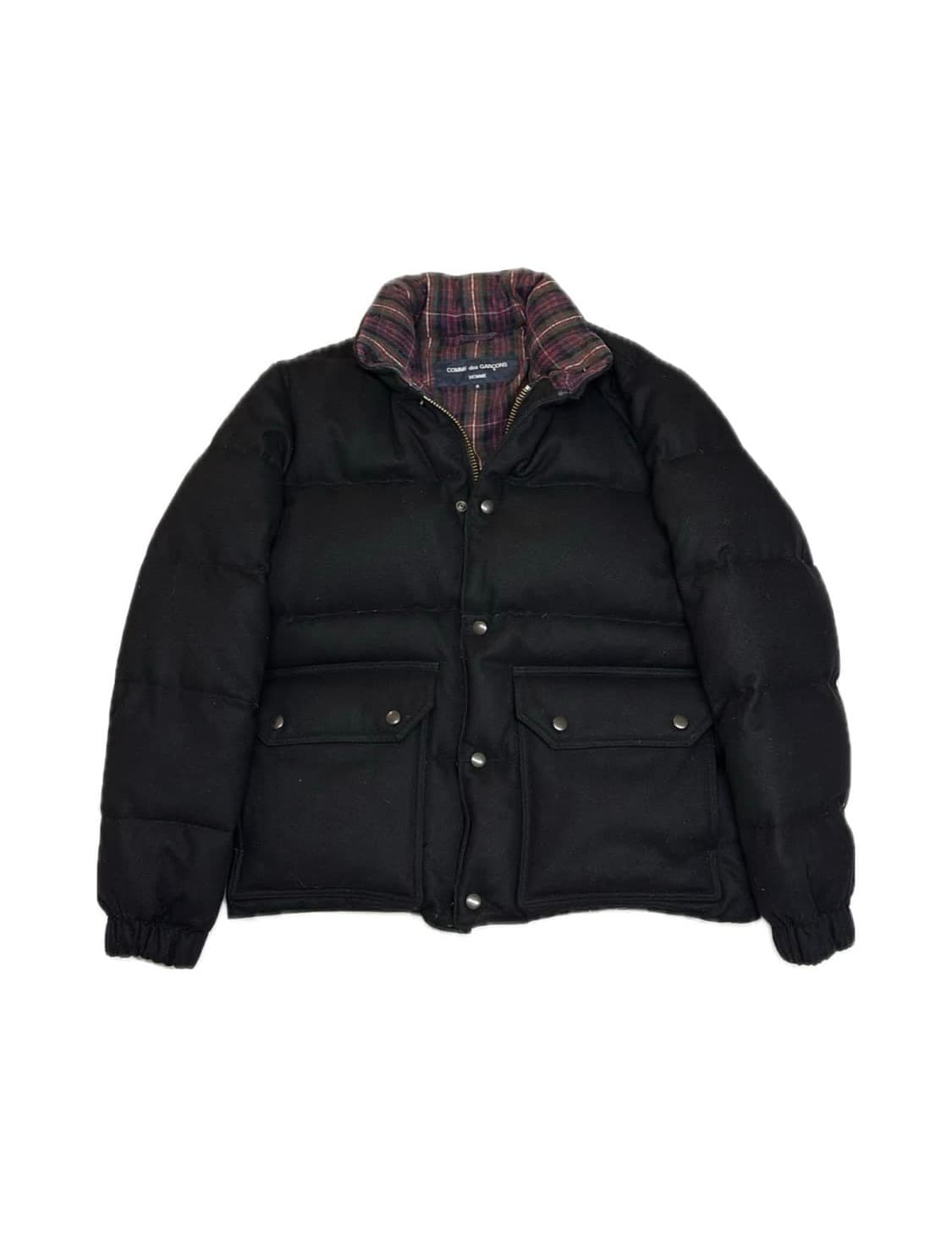 Checker Down Padded Jacket 상품이미지1
