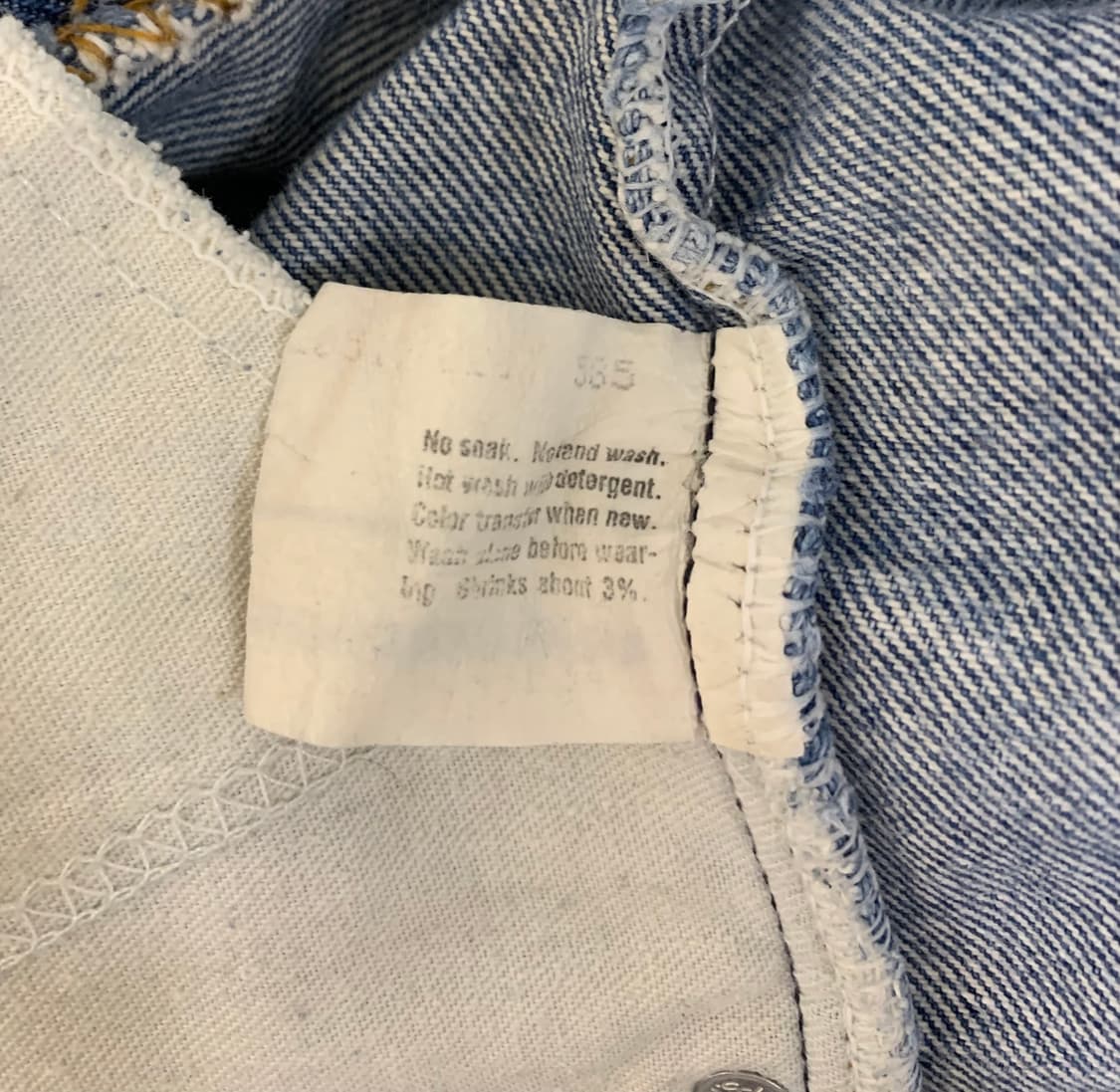 리바이스 517 80s 오렌지탭 부츠컷 플레어진 상품이미지6