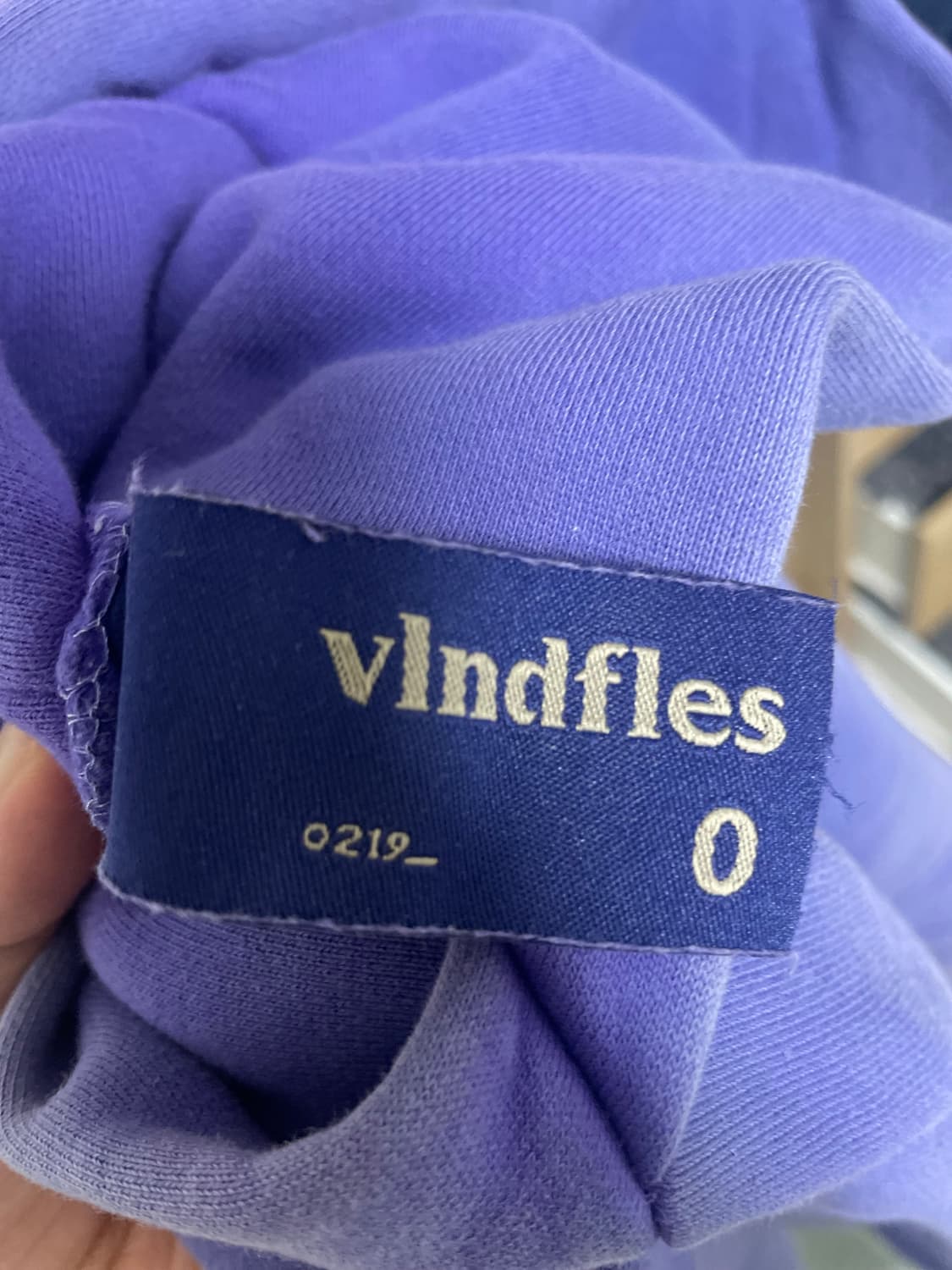 블라인드파일즈 후드 애쉬 퍼플 상품이미지2