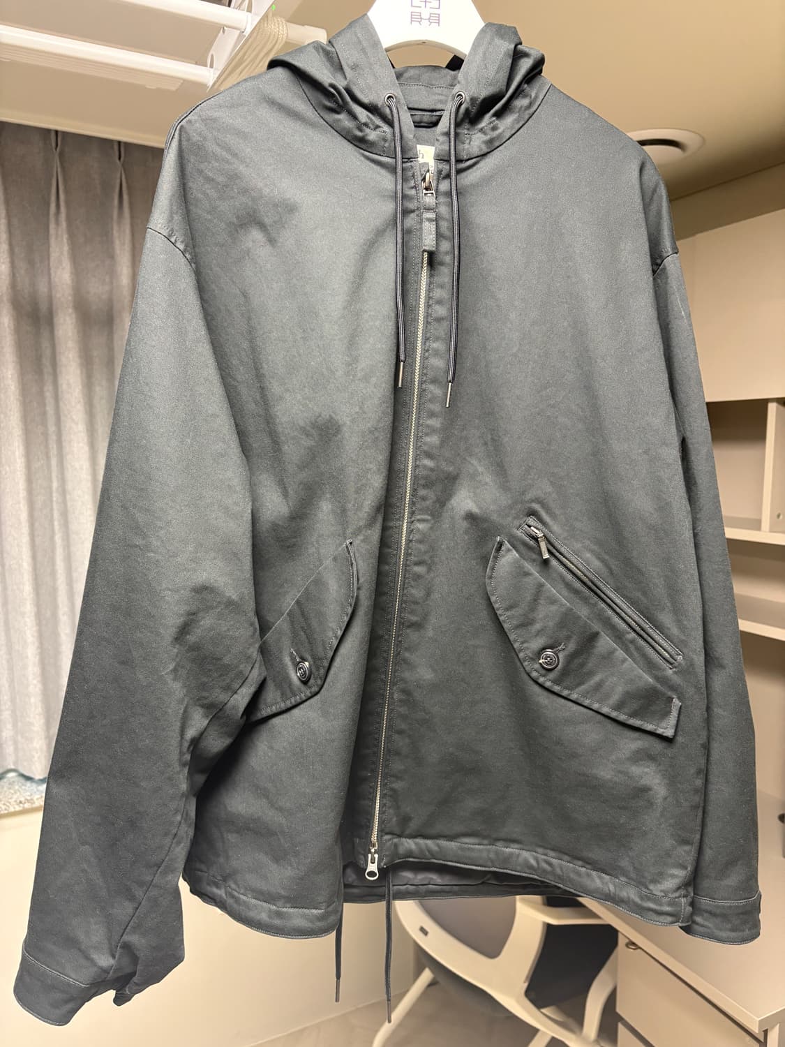 [3] 러프사이드 25SS 힐파카 애쉬 블랙 상품이미지2