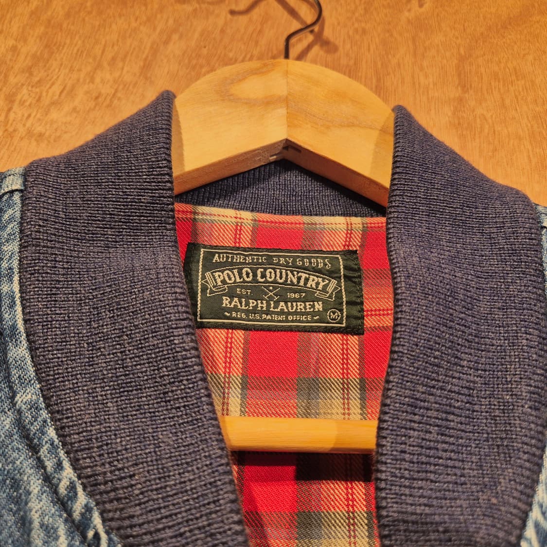 폴로 컨트리 데님 봄버 자켓 M 상품이미지2