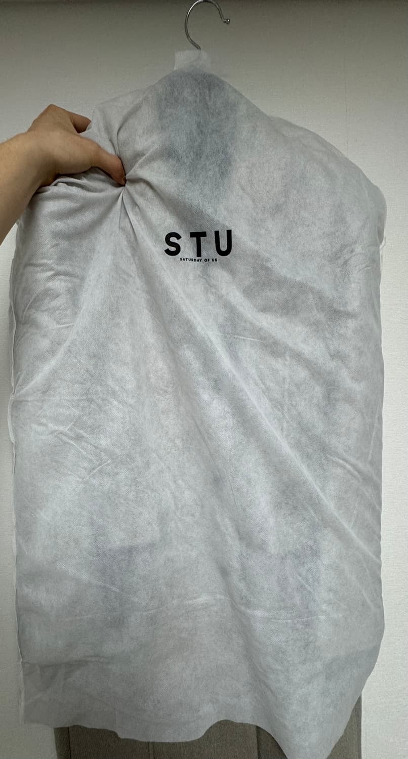 Stu office 3버튼 오버핏 핀턱 코트 상품이미지5