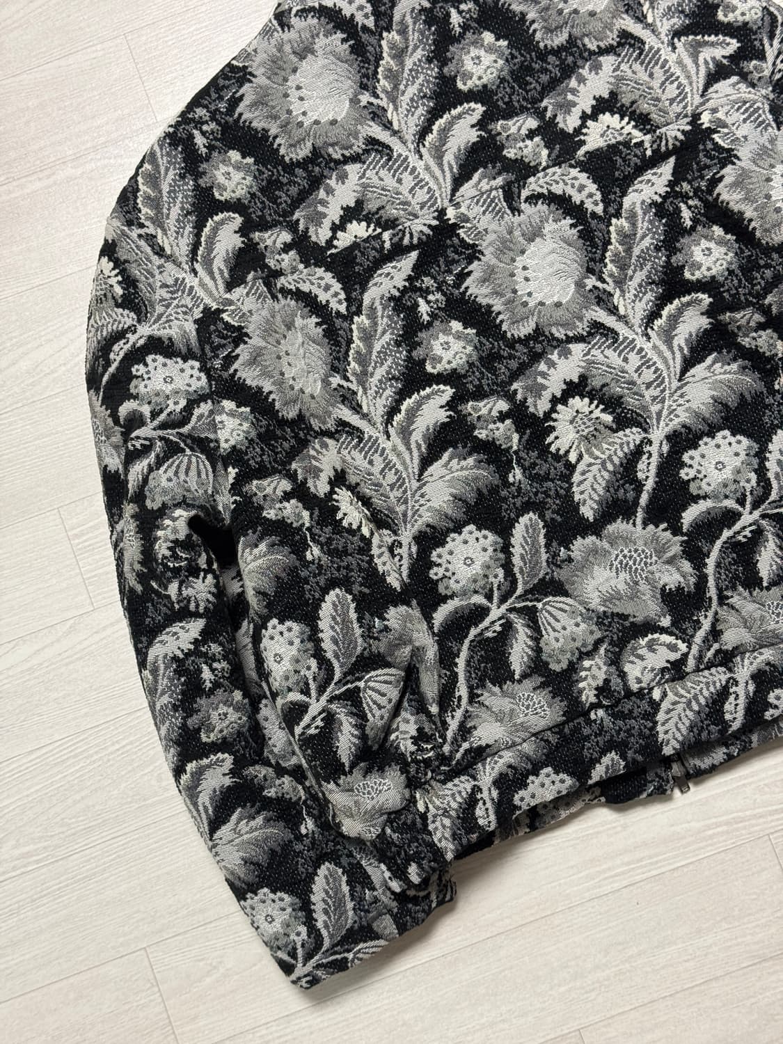 에핑글러 플라워 자카드 봄버 자켓 S 상품이미지10