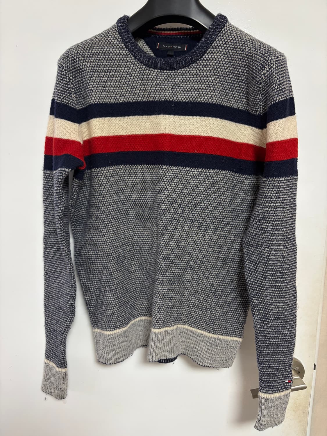 타미힐피거 남성 울 니트 상품이미지1