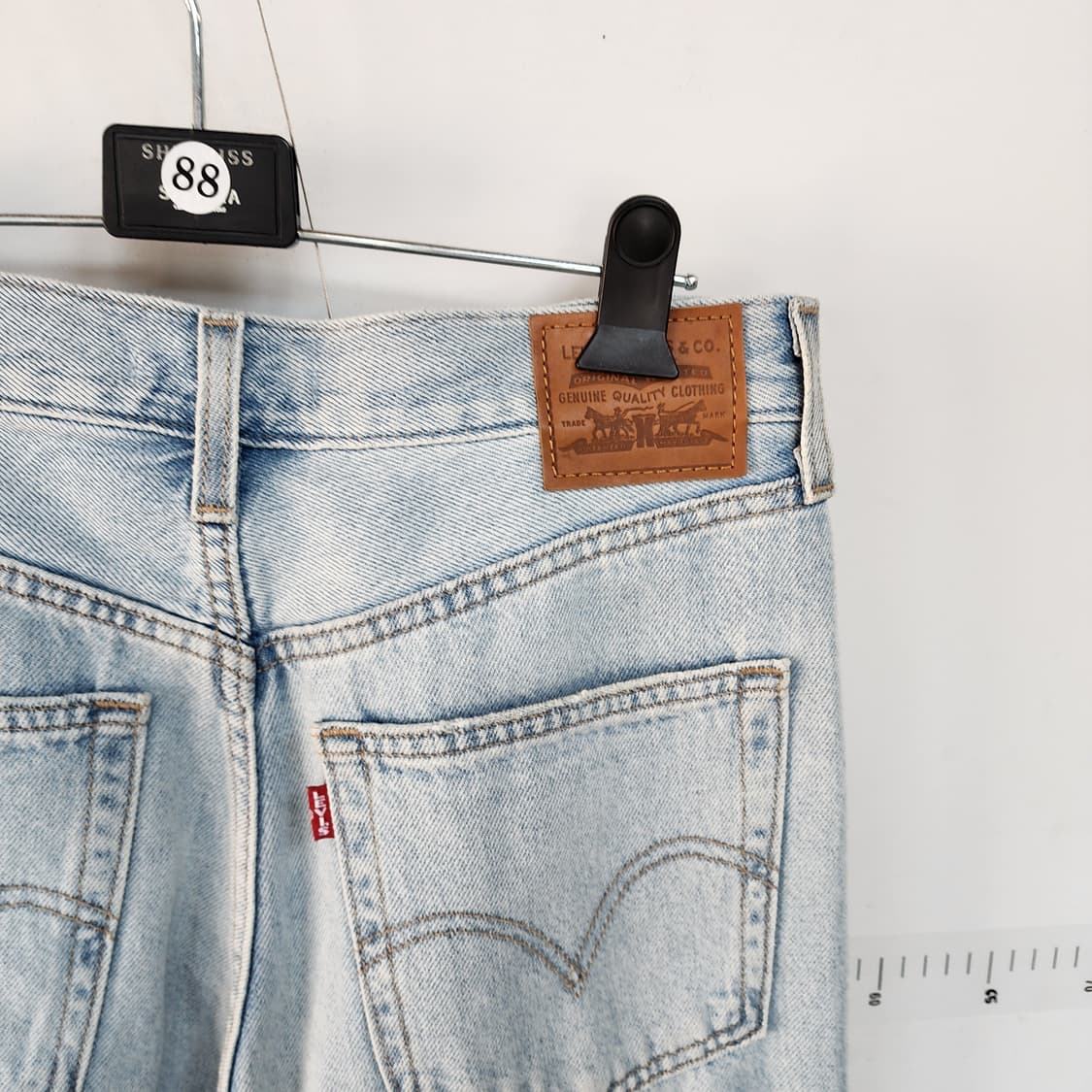 리바이스 루즈 와이드 스트레이트 데님 팬츠 상품이미지5