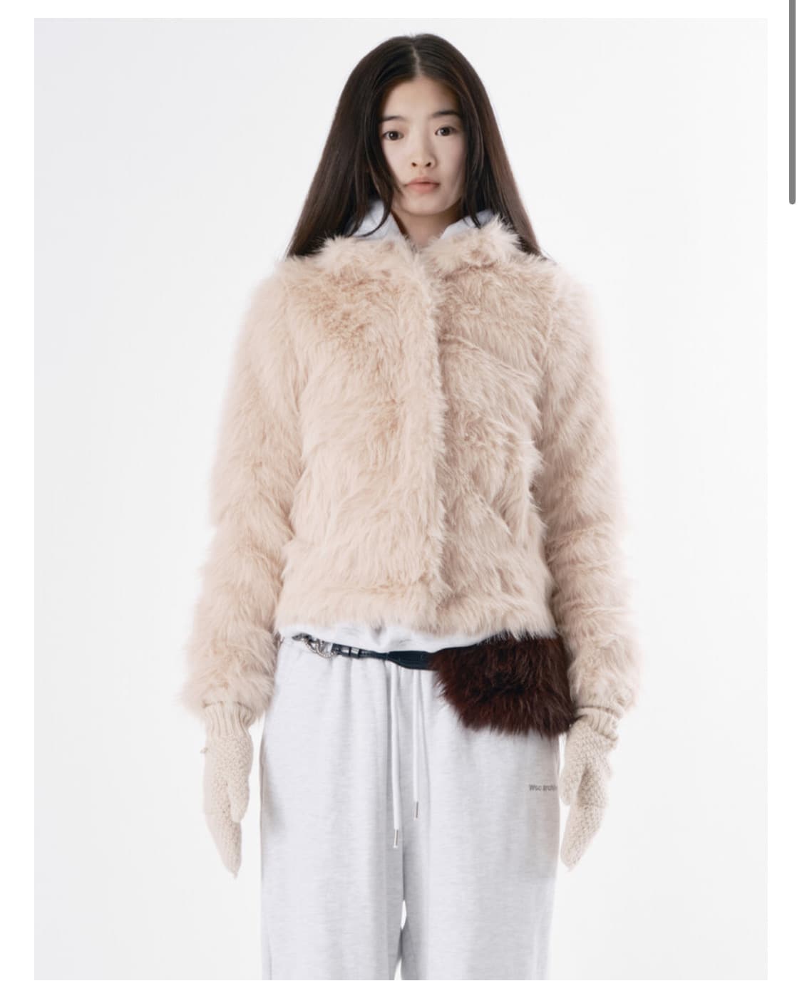 wscarchive Hairy chain fur jacket 005 상품이미지1