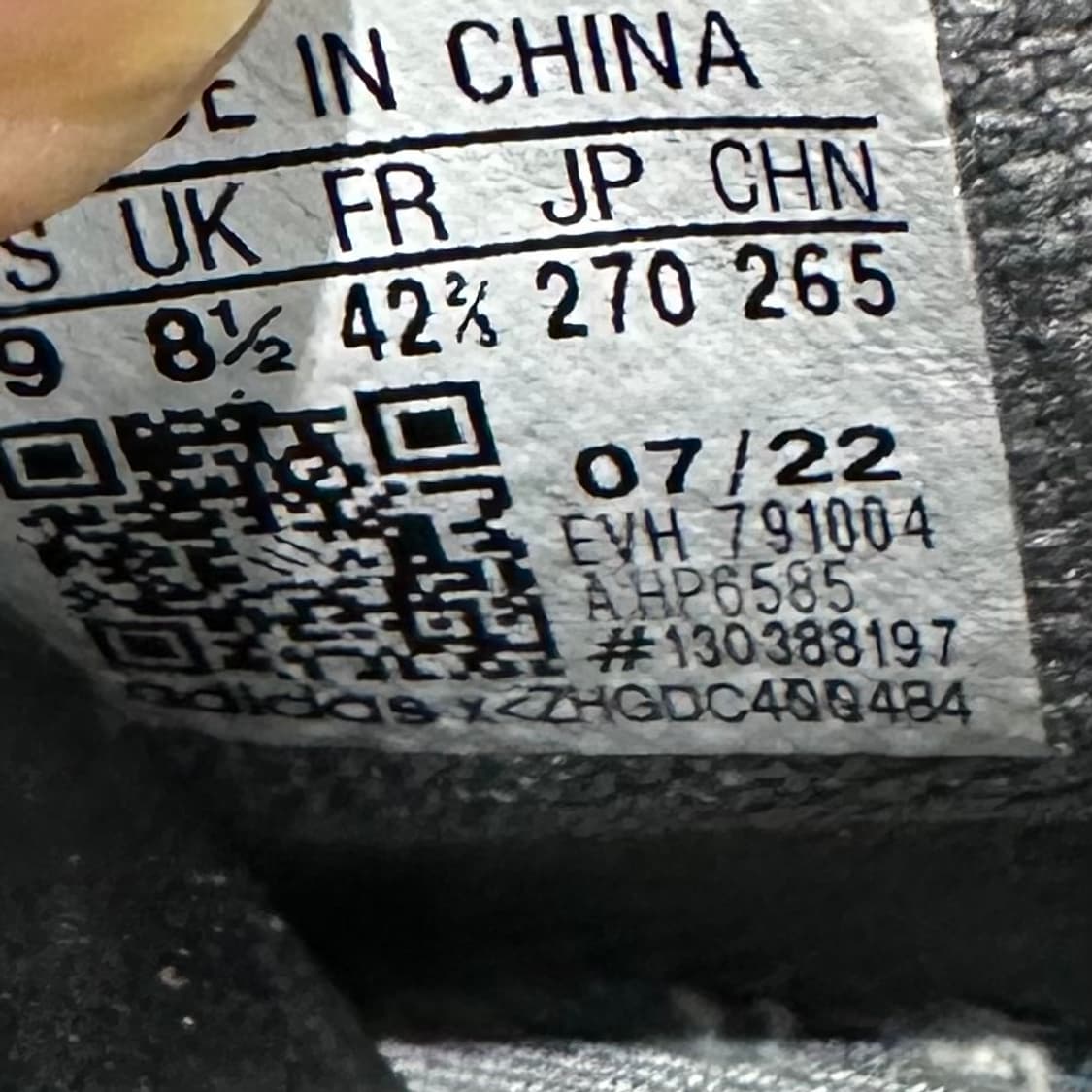 270) 아디다스 운동화 남성 남자 신발 아디폼 Q 그레이 상품이미지9