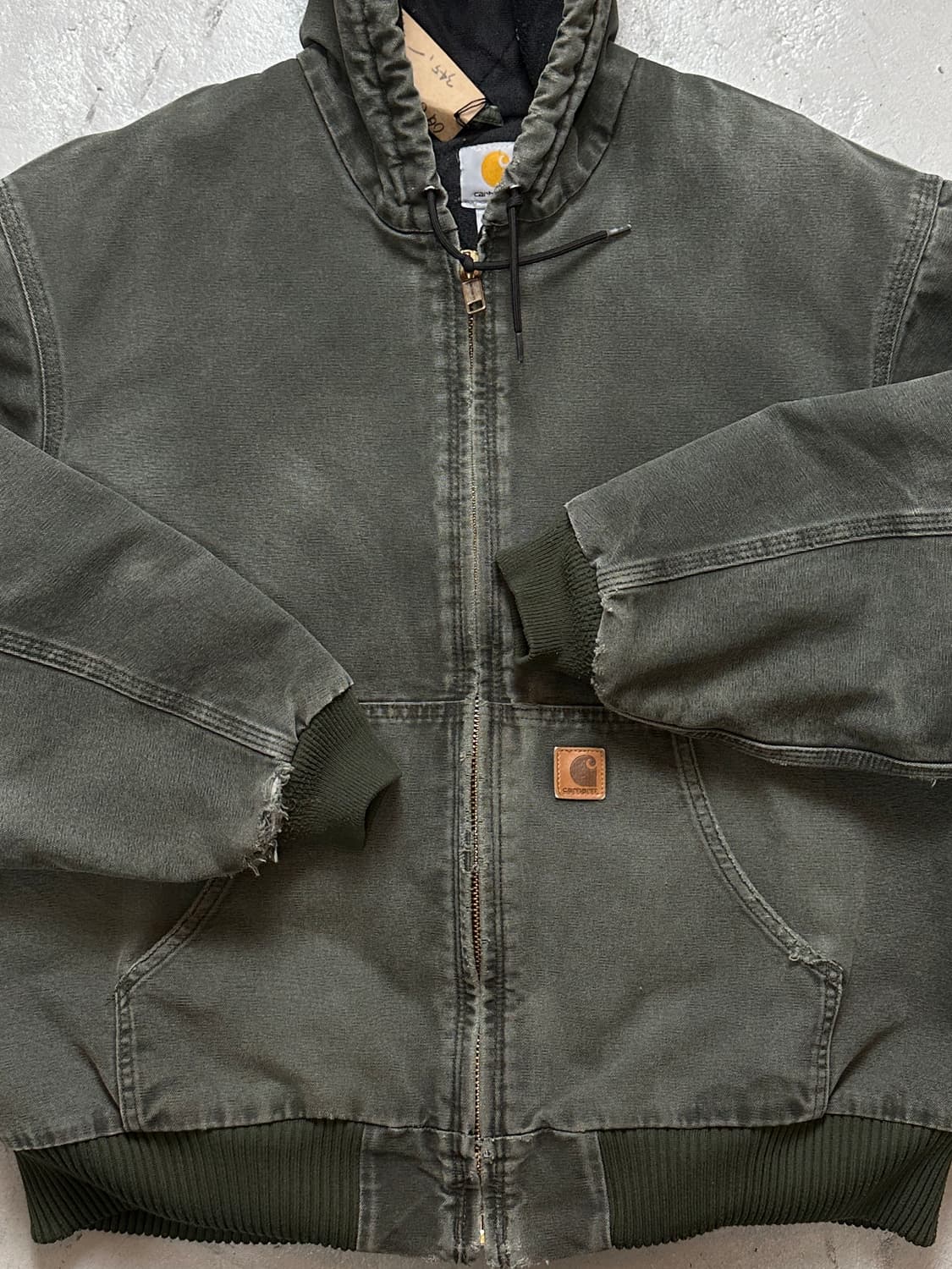 OG 칼하트 J130 액티브 자켓 칼하트 MOS 모스그린 상품이미지7