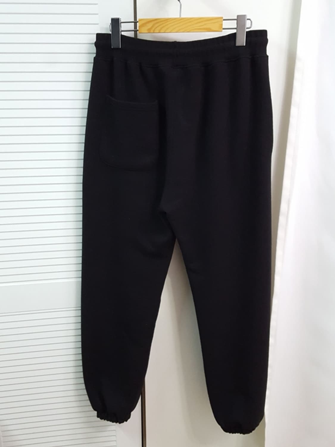 제로 조거 팬츠 블랙 L 상품이미지3