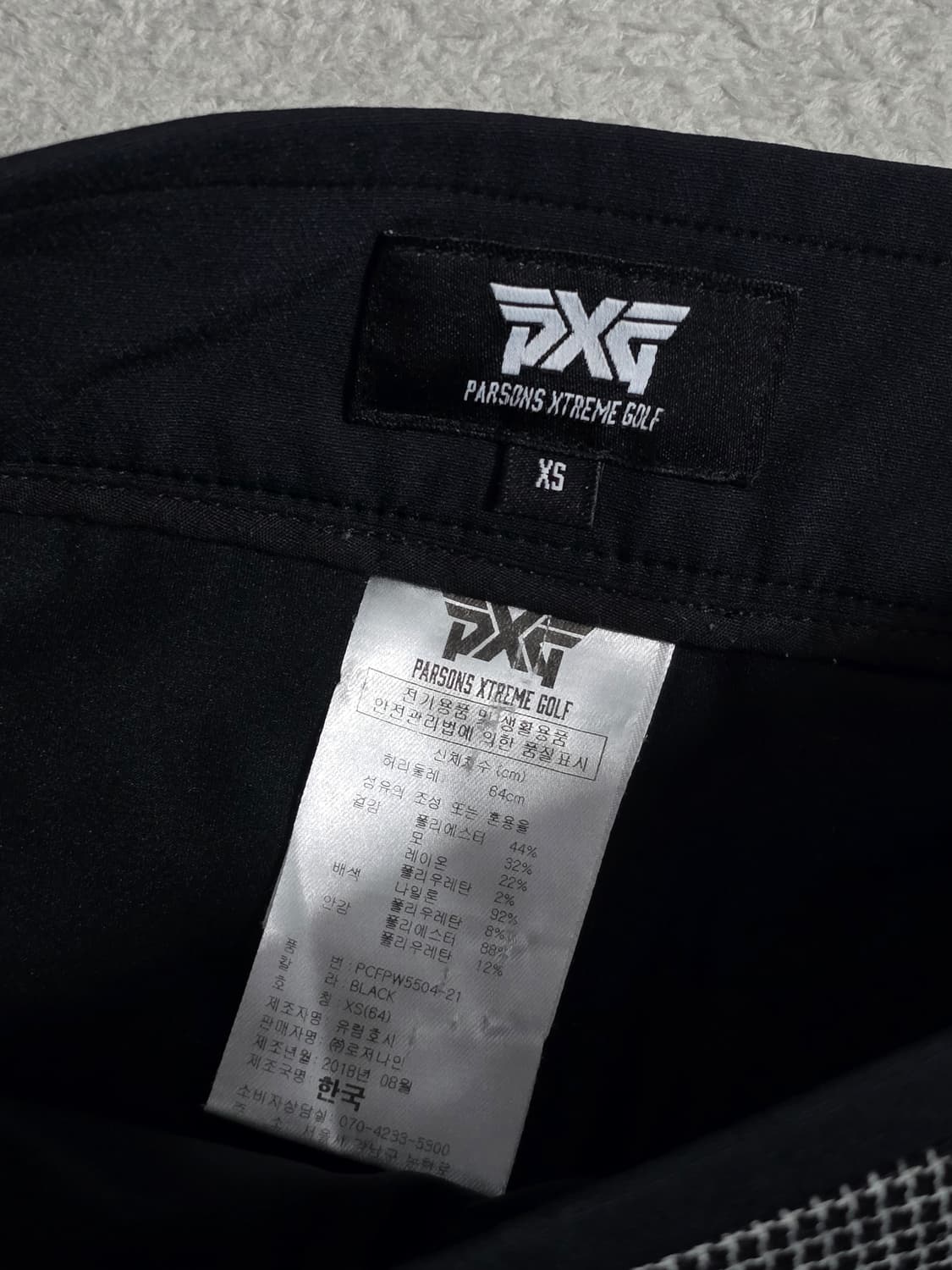 PXG골프웨어 여성 골프 미니 스커트 XS사이즈 상품이미지9