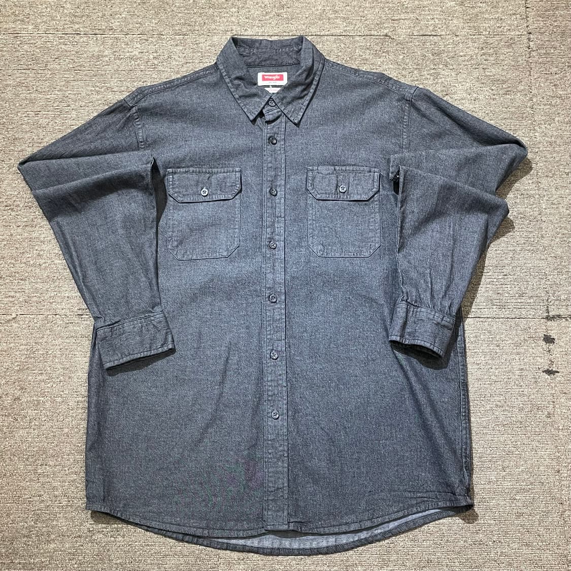 (L) Wrangler 랭글러 워크웨어 코튼 셔츠 상품이미지3