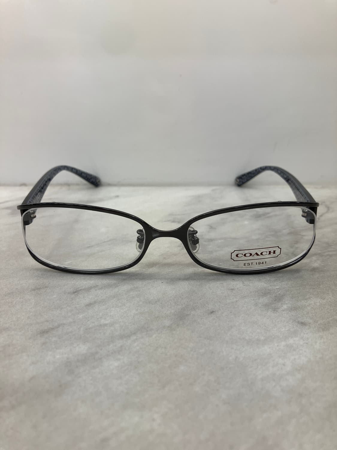 B45 코치 COACH 사이드 와이어 오벌 메탈테 안경 상품이미지6
