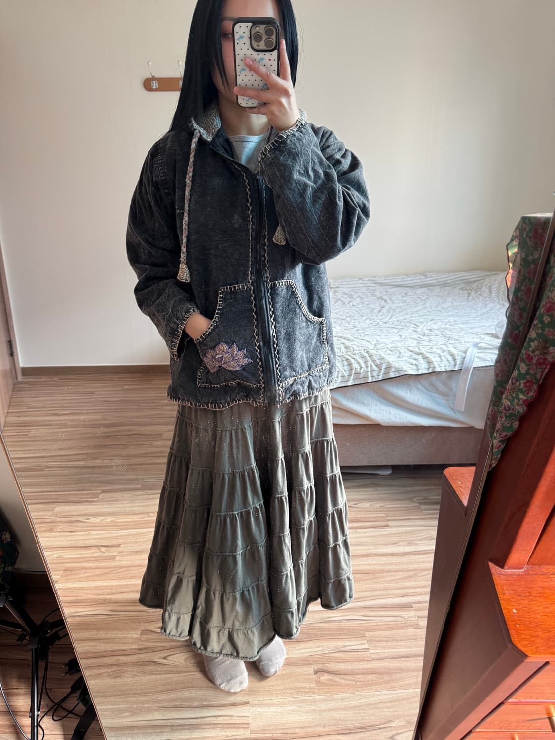 오리엔탈 히피 후드집업 상품이미지4