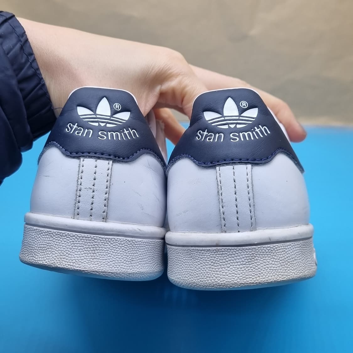 아디다스 스탠스미스 네이비 스니커즈 245 상품이미지4